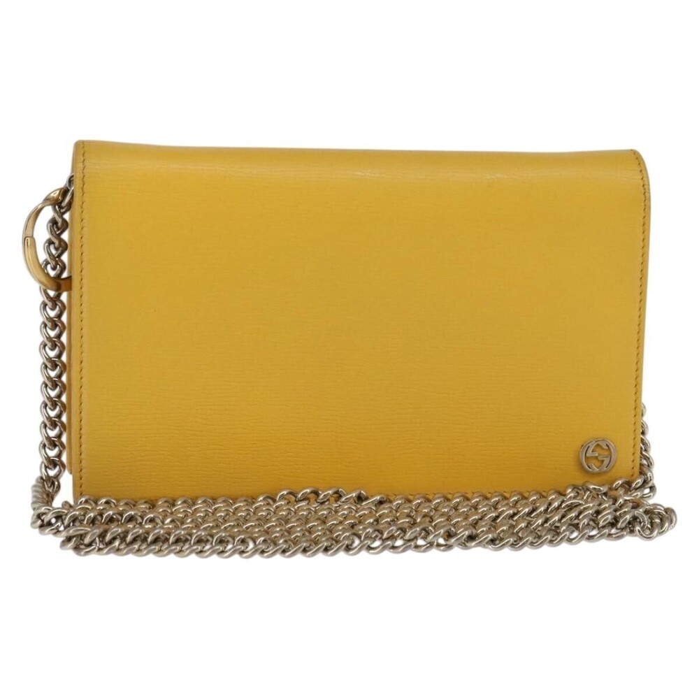 Gucci Betty Chain Leather